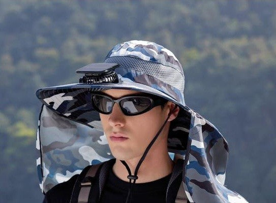 CoolShadeX - Solar Powered Fan Hat
