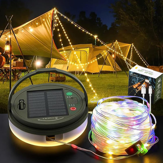 NightSpark - Solar Camping String Lights