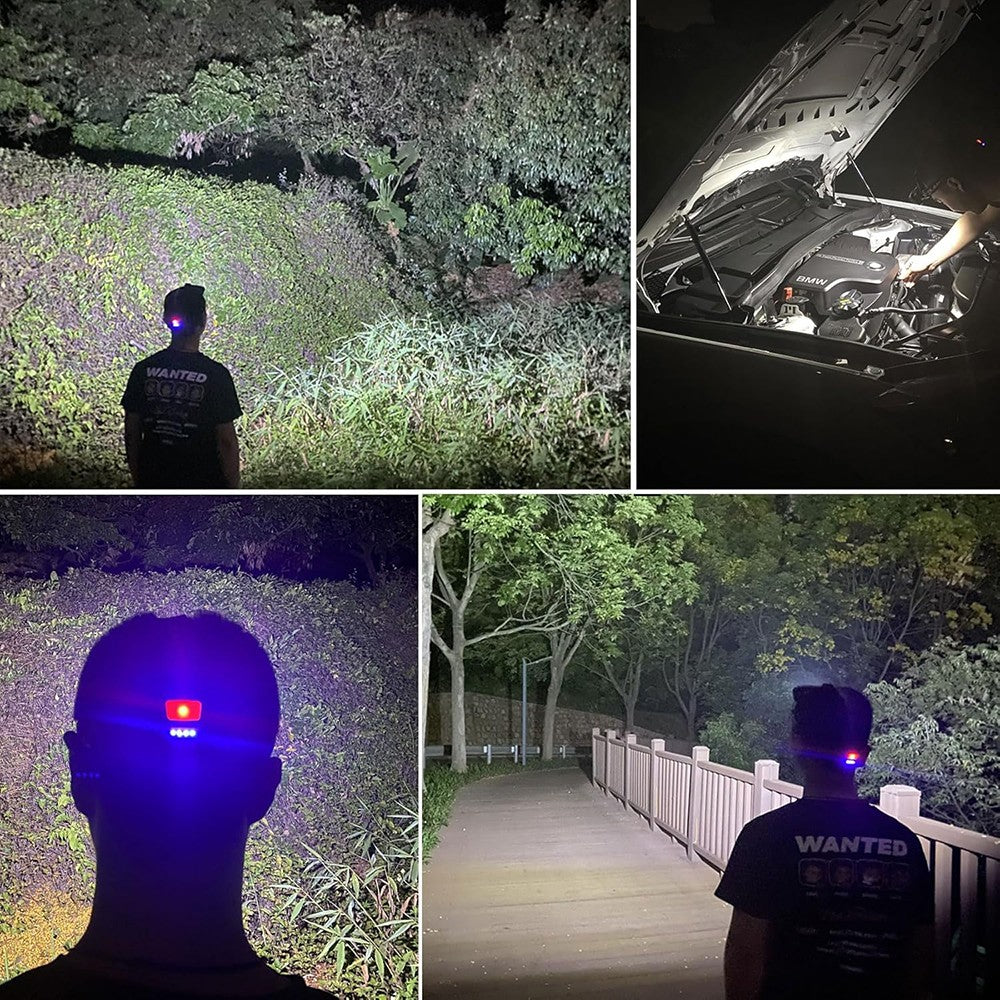 ShineGuide - Rechargeable Hands-Free Headlamp
