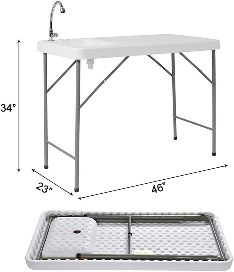 FlexWash - Portable Folding Camping Sink Table