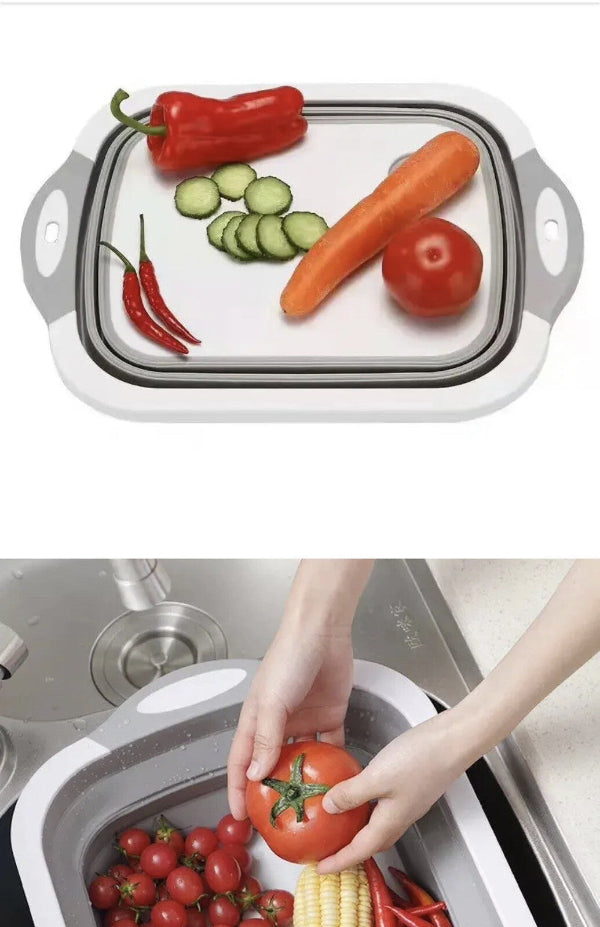 Prep & Rinse - Collapsible Vegetable Washing Basket