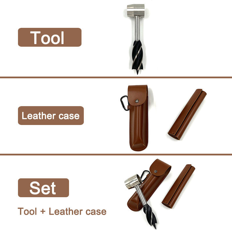 BushPro Gear - Bushcraft Hand Auger Survival Tool