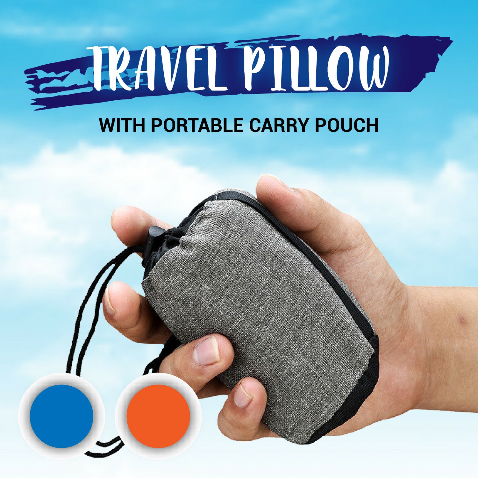 AirLoom - Inflatable Camping Pillow