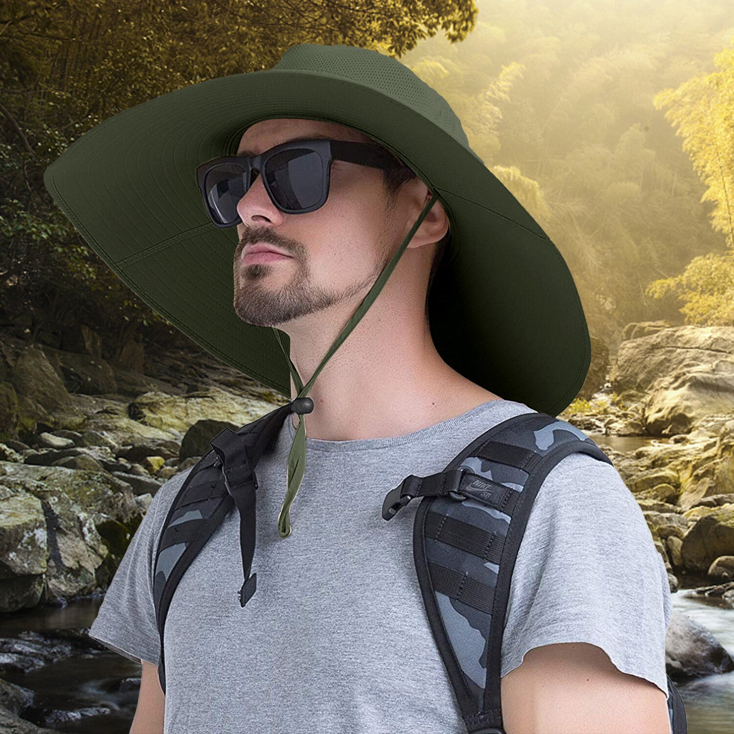 SunGuard Explorer - Wide Brim Fishing Hat