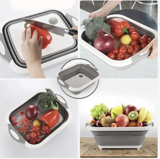 Prep & Rinse - Collapsible Vegetable Washing Basket