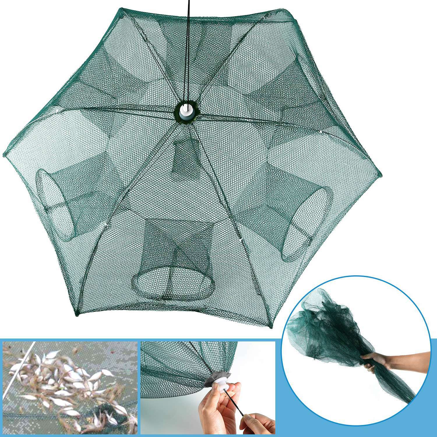 NetCrafters - Collapsible Fishing Trap Net