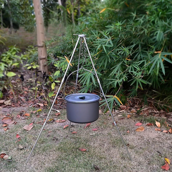 BlazeRack - Portable Campfire Tripod Grill