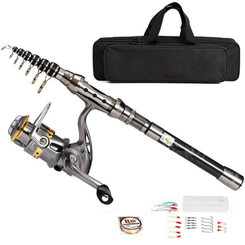 FishQuest - Telescopic Fishing Rod Kit