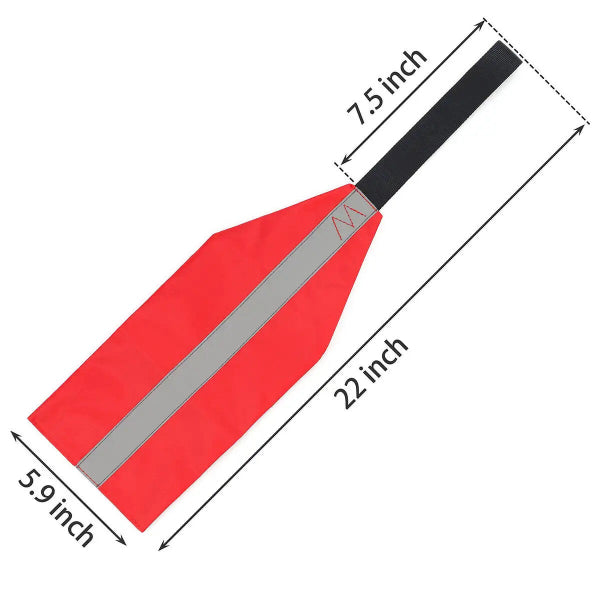 RedBeacon - Kayak Safety Flag