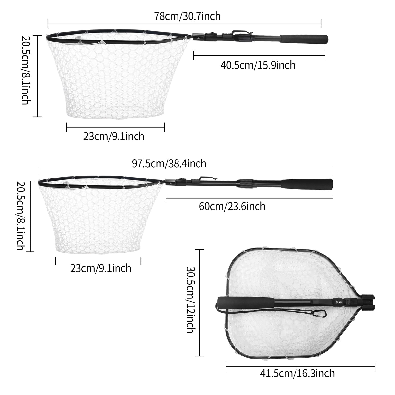 NetMaster - Foldable Fly Fishing Net