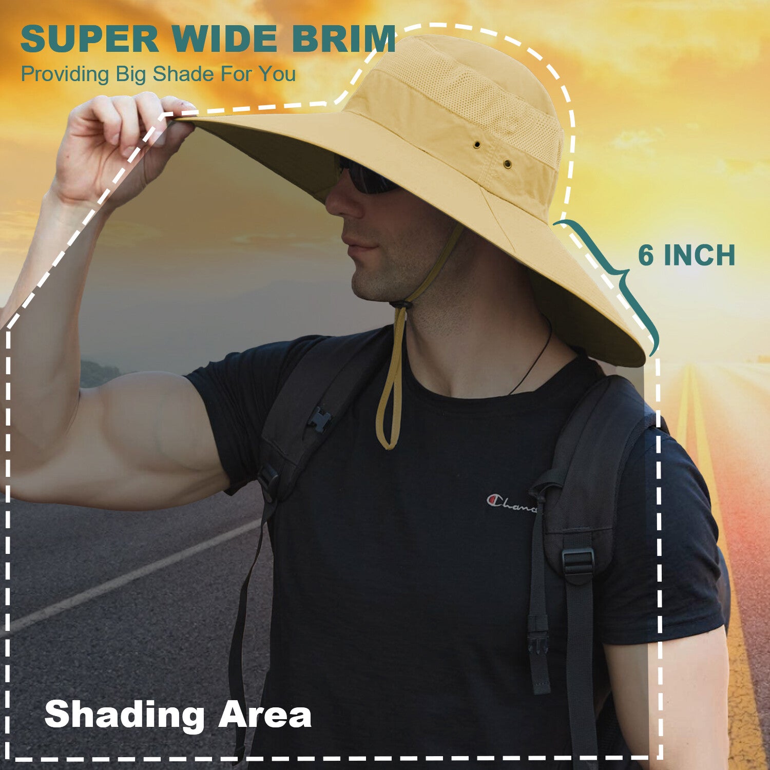 SunGuard Explorer - Wide Brim Fishing Hat