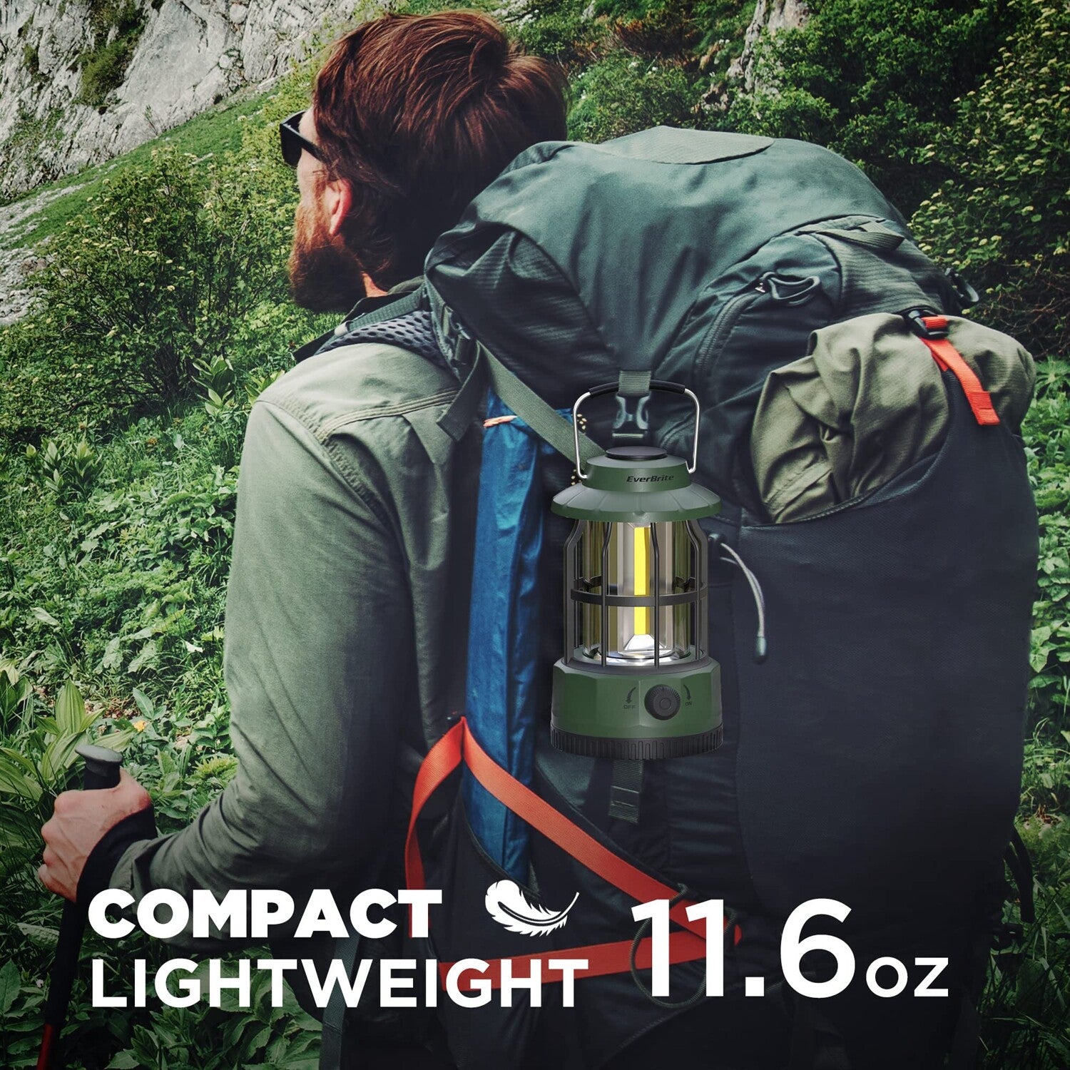 CampFire Glow - Portable Camping Lantern