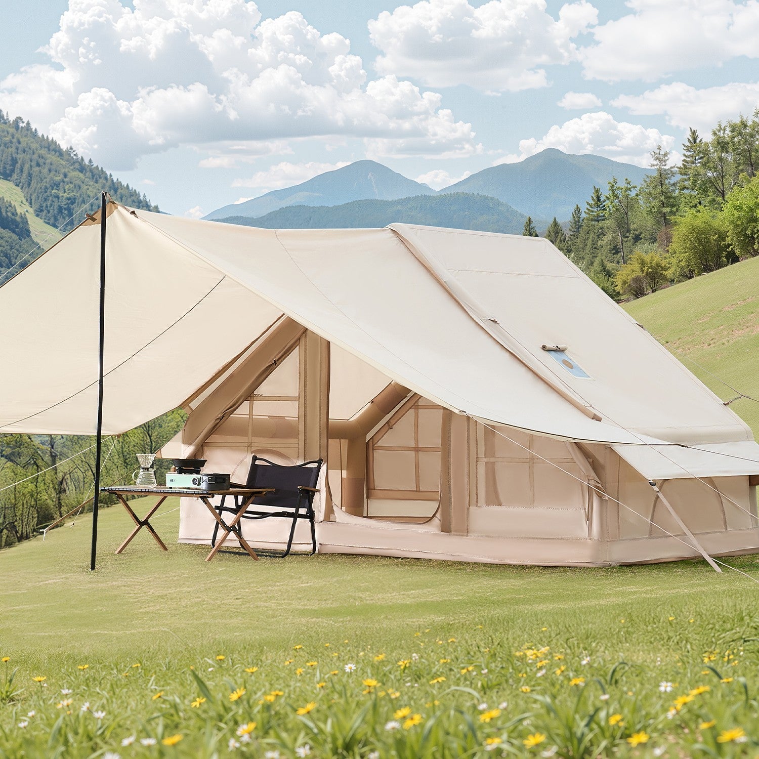 SkyHaven - Inflatable Camping Tent