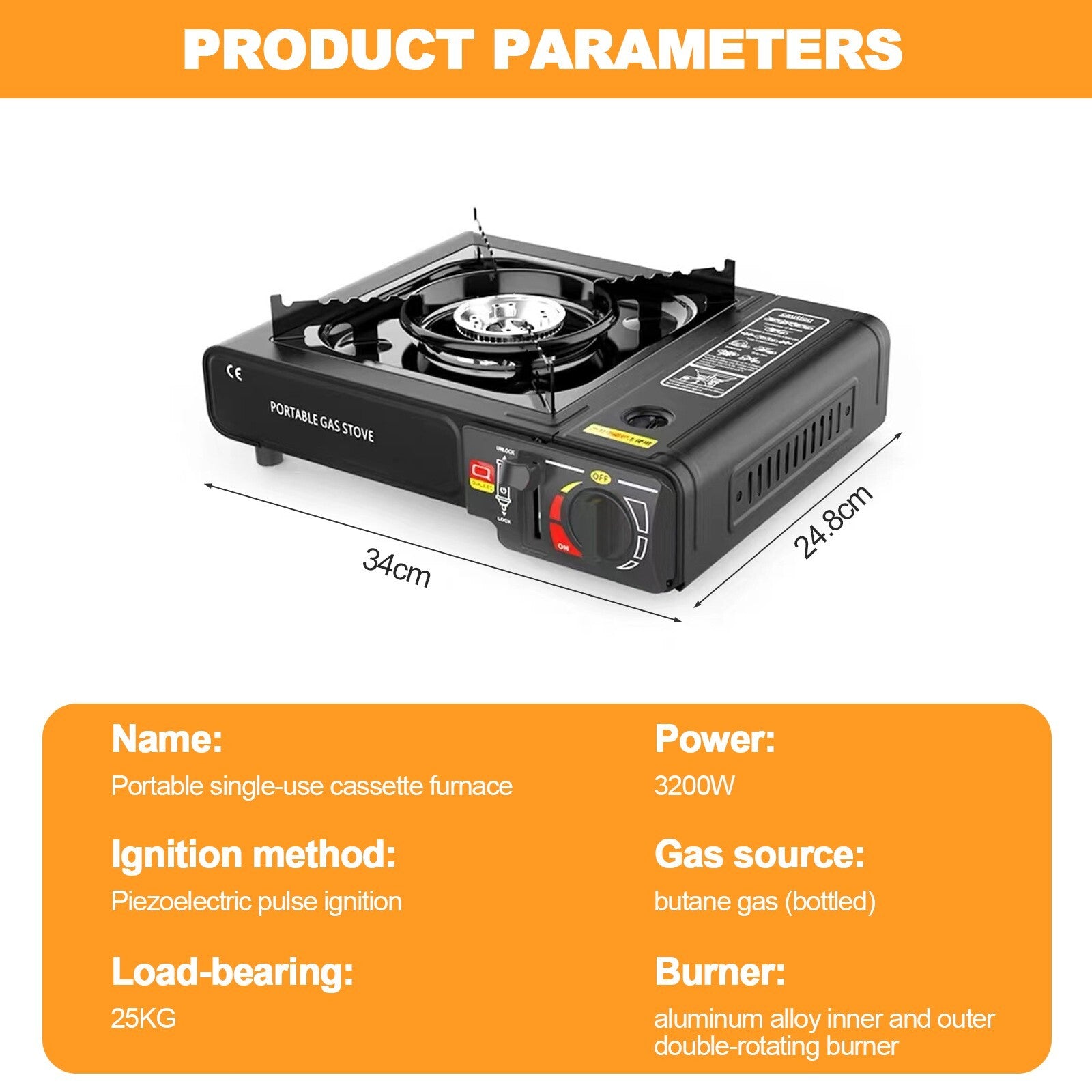 BlazeMate - Portable Gas Stove