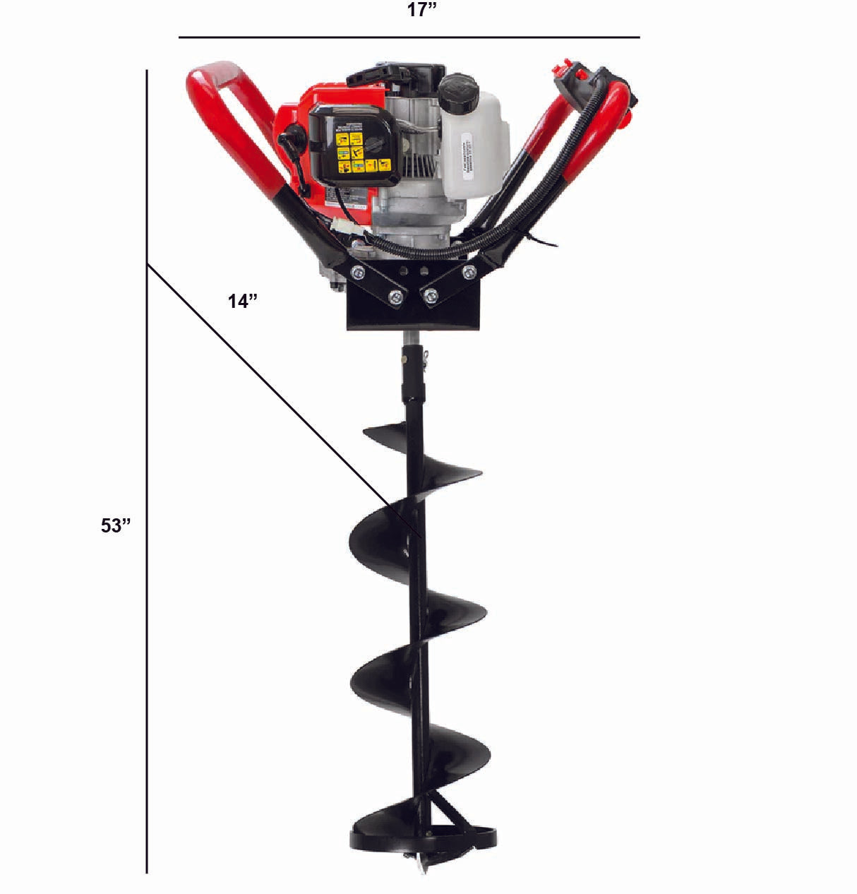 55CC Gas Powerhead Auger Digger Machine