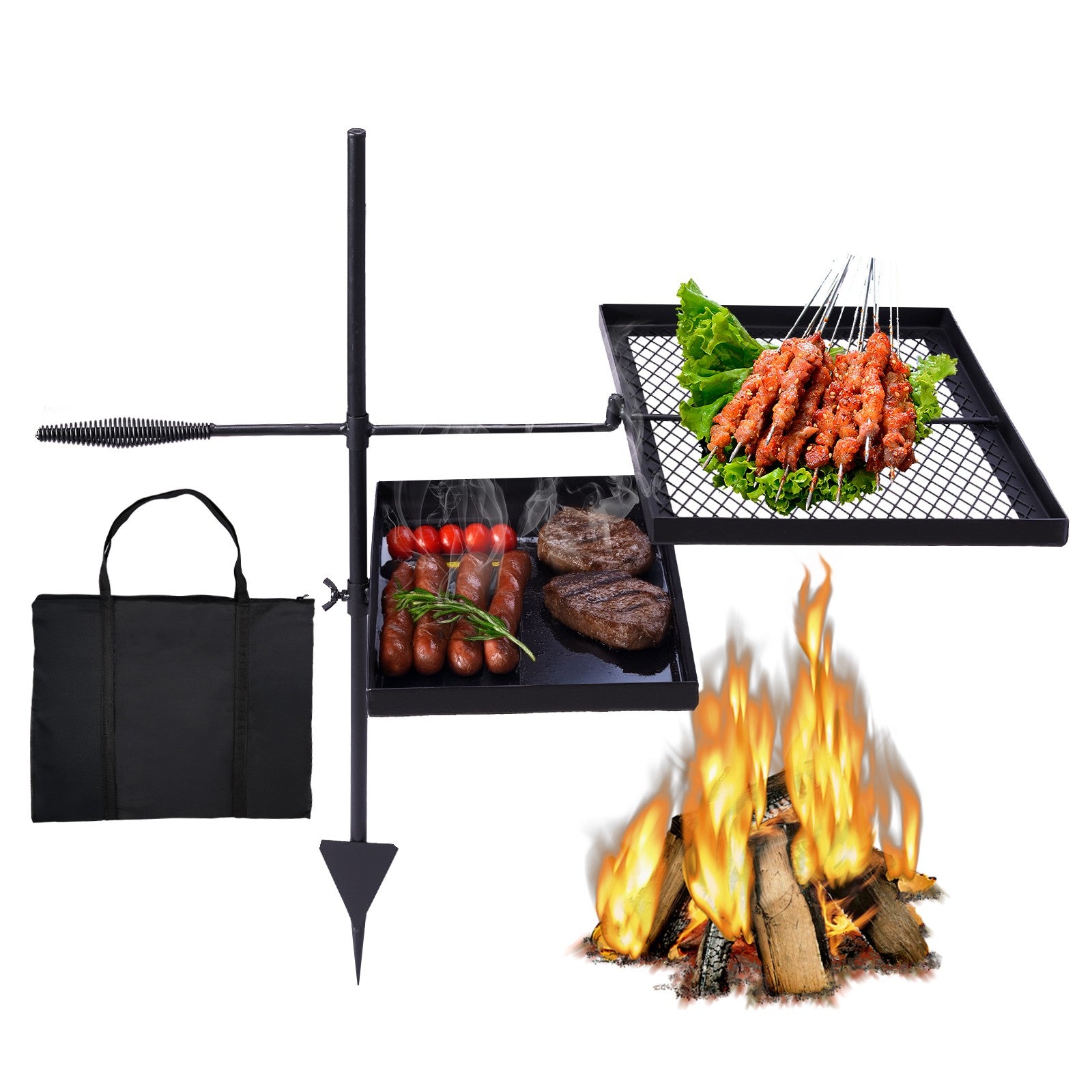 FireMaster - Swivel Campfire Grill