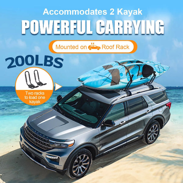 SkyPaddle - Kayak Roof Rack
