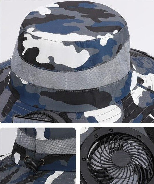 CoolShadeX - Solar Powered Fan Hat