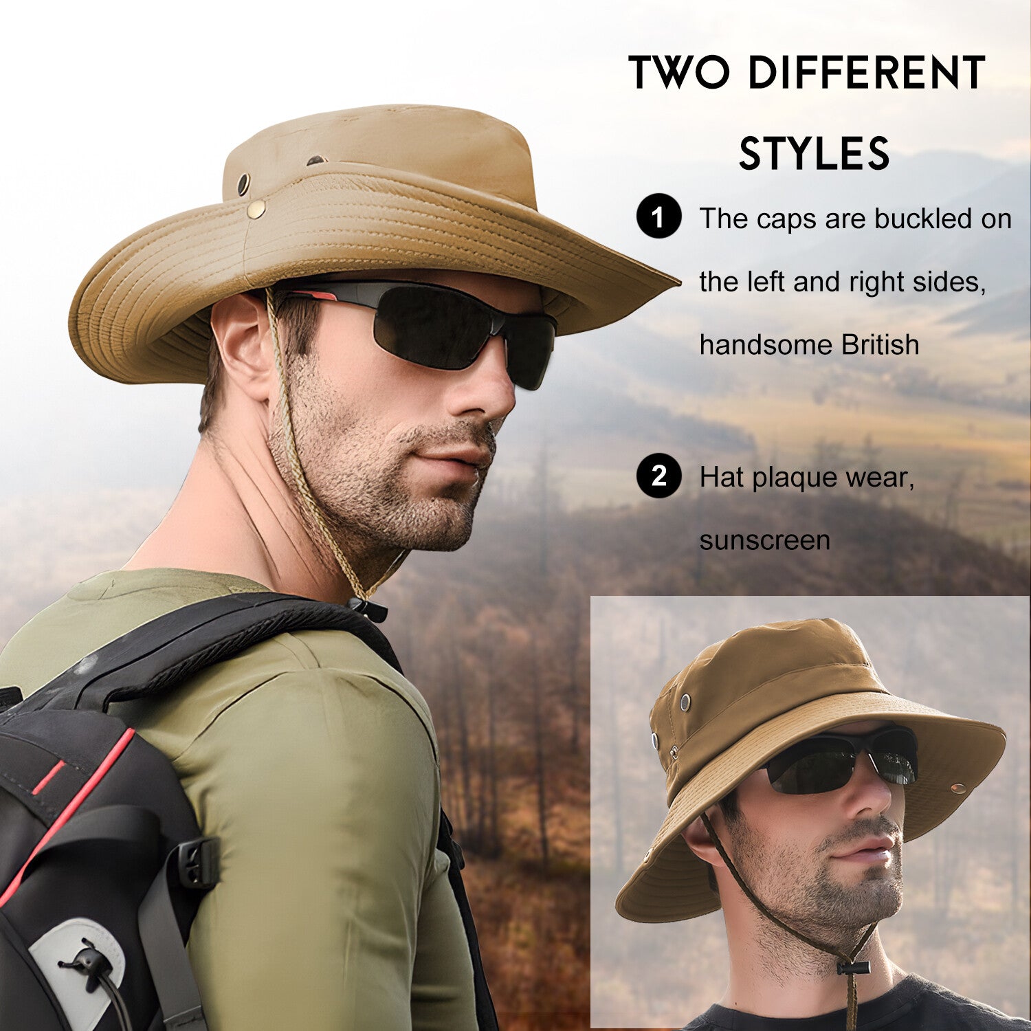 SunGuard Explorer - Wide Brim Fishing Hat