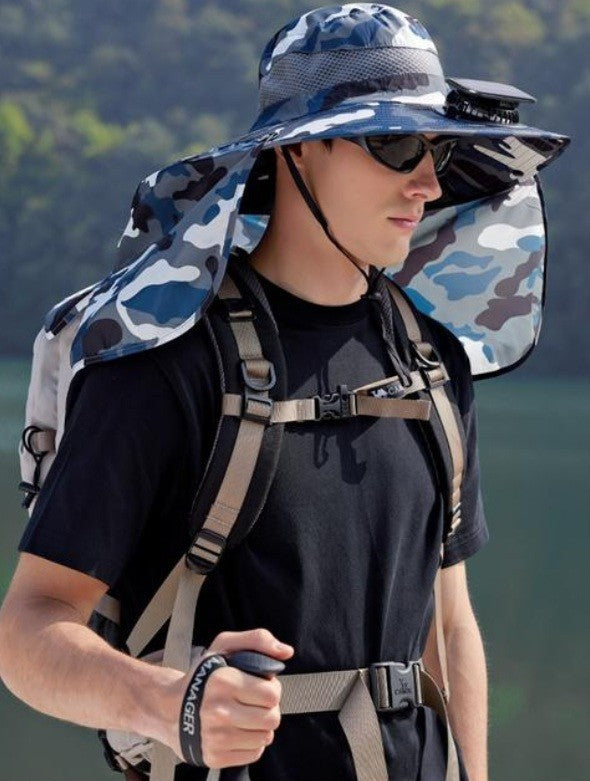 CoolShadeX - Solar Powered Fan Hat