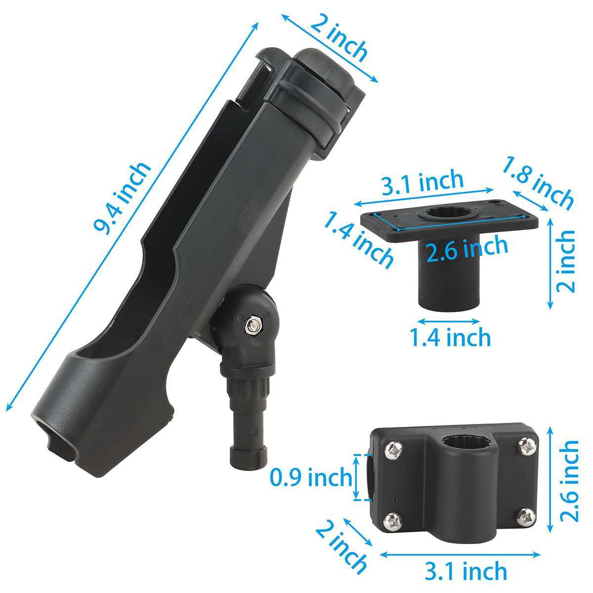 OceanGrip - 360° Adjustable Fishing Rod Holder