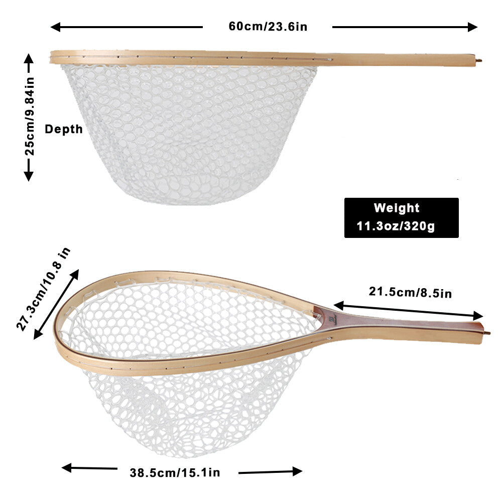 ClearCatch - Fly Fishing Landing Net
