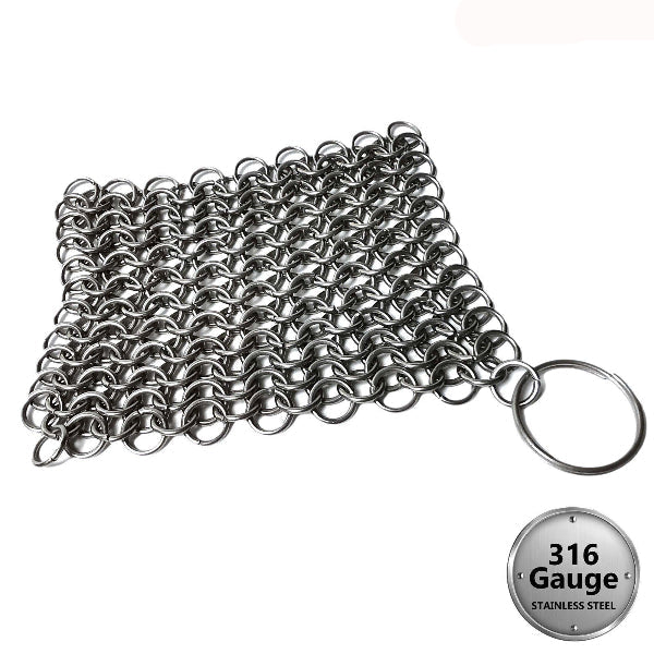 PanArmor - Chainmail Cast Iron Scrubber