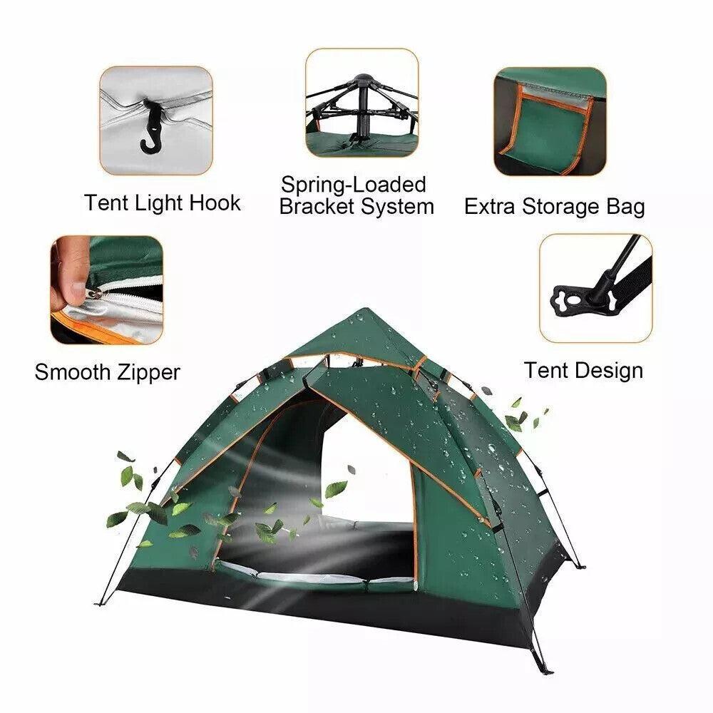 RapidCamp - 4-Person Pop-Up Tent