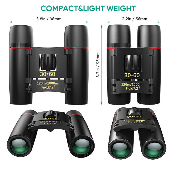 ClearTrack - High Magnification 30x60 Binoculars