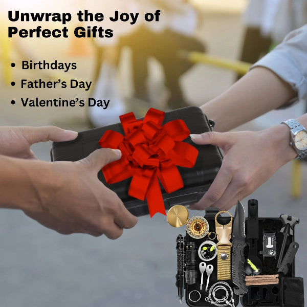 TrailFox  - 28-in-1 Survival Kit