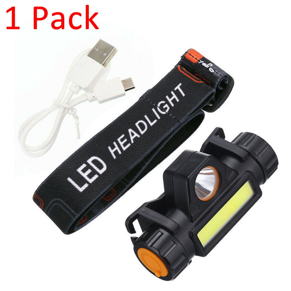 AdventureLite - Portable USB Rechargeable Headlamp