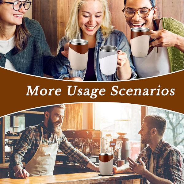 WhirlSip - Automatic Self-Stirring Coffee Mug