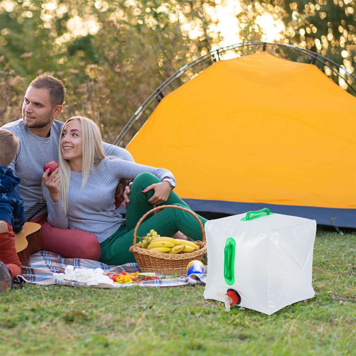 Cascade Cube - 20L Collapsible Water Container