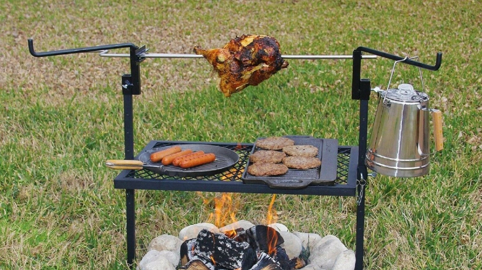 Campstone - Outdoor Campfire Cooking Grill