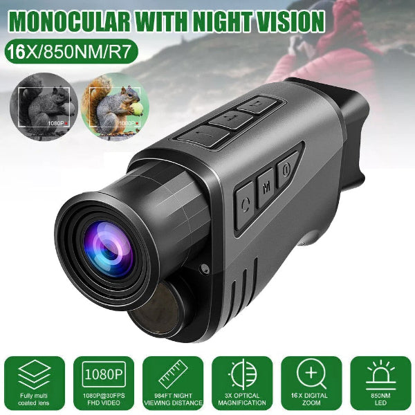DarkTrack - Digital Night Vision Monocular