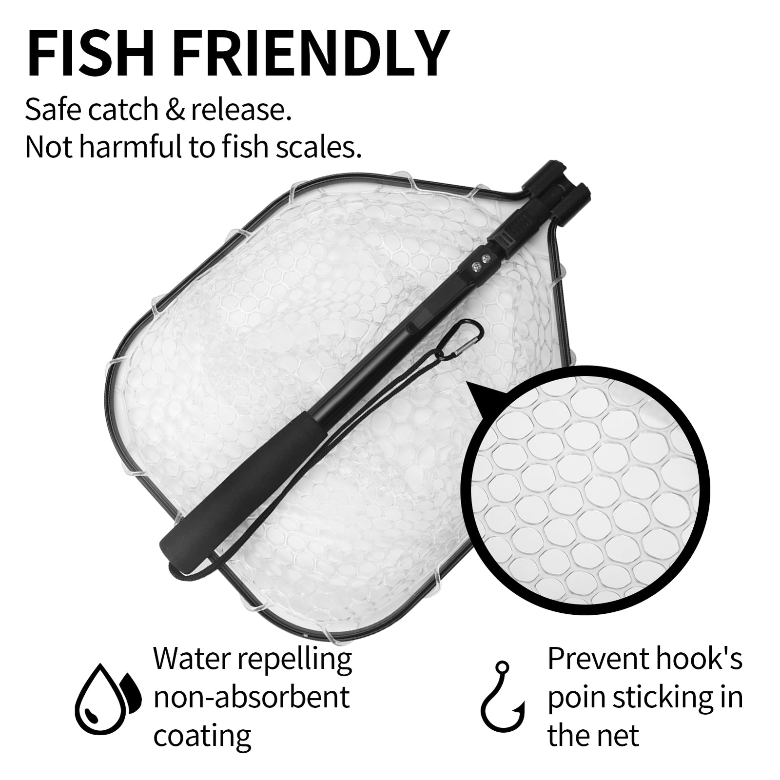 NetMaster - Foldable Fly Fishing Net