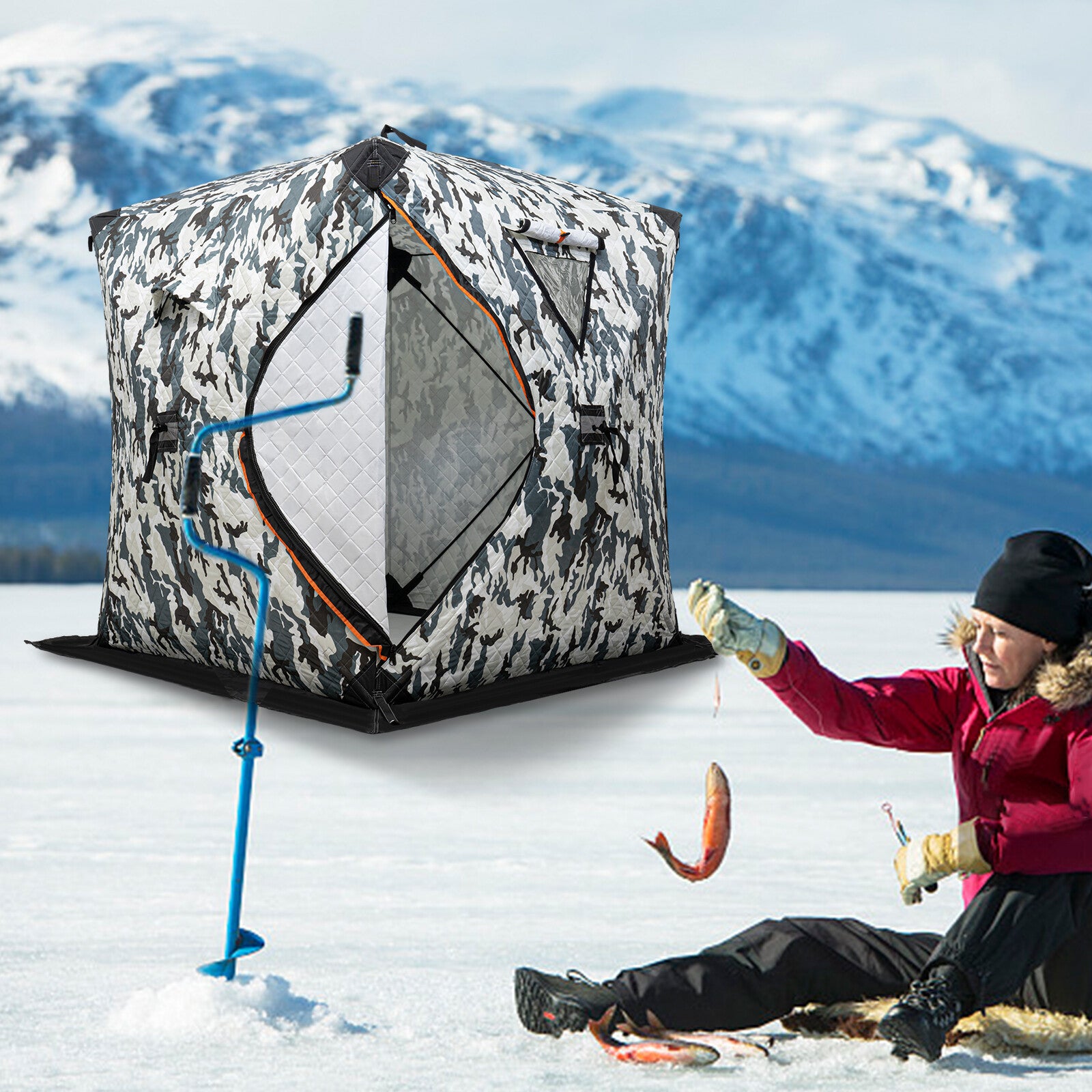 ArcticDen - Portable Ice Fishing Tent