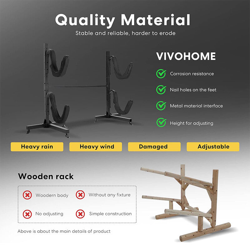 HorizonHold - Kayak Storage Rack