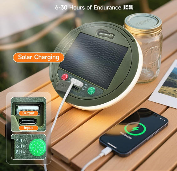 NightSpark - Solar Camping String Lights