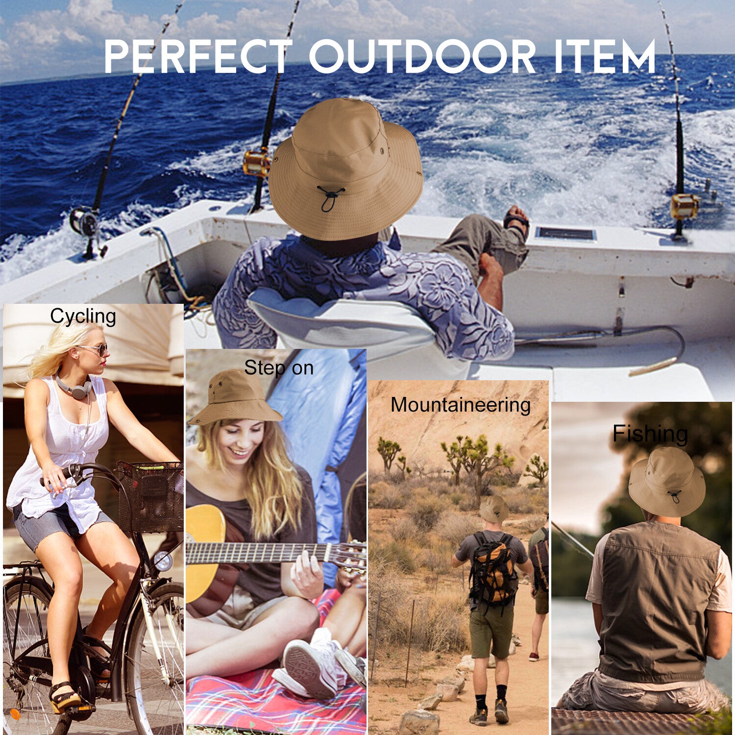 SunGuard Explorer - Wide Brim Fishing Hat