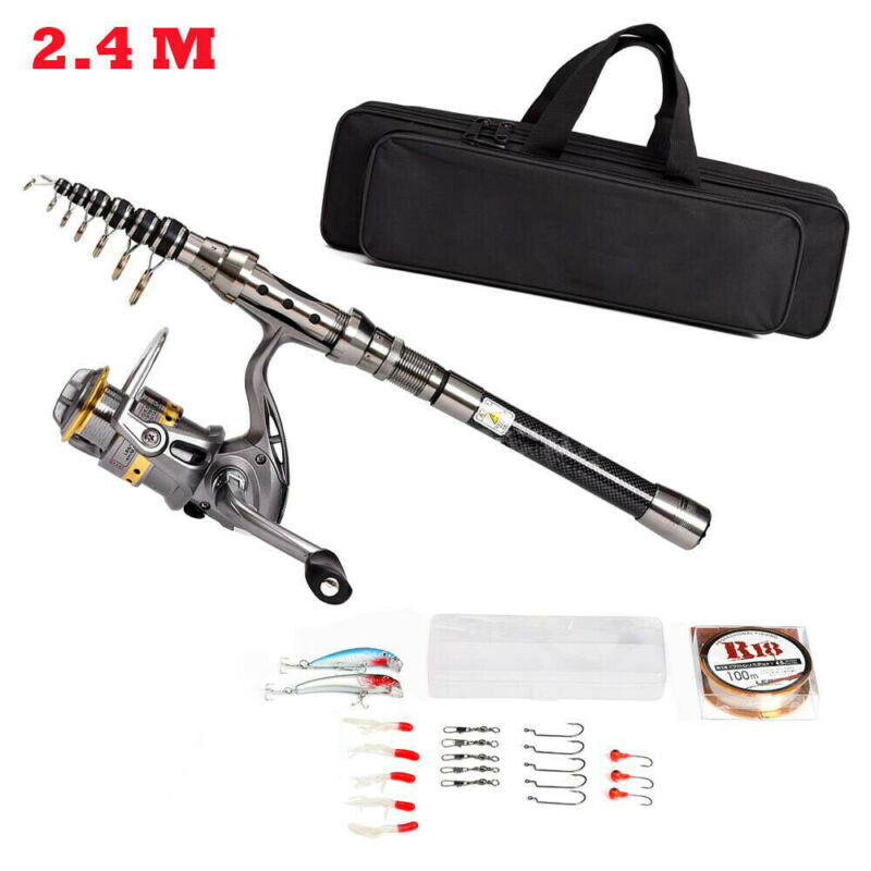 FishQuest - Telescopic Fishing Rod Kit