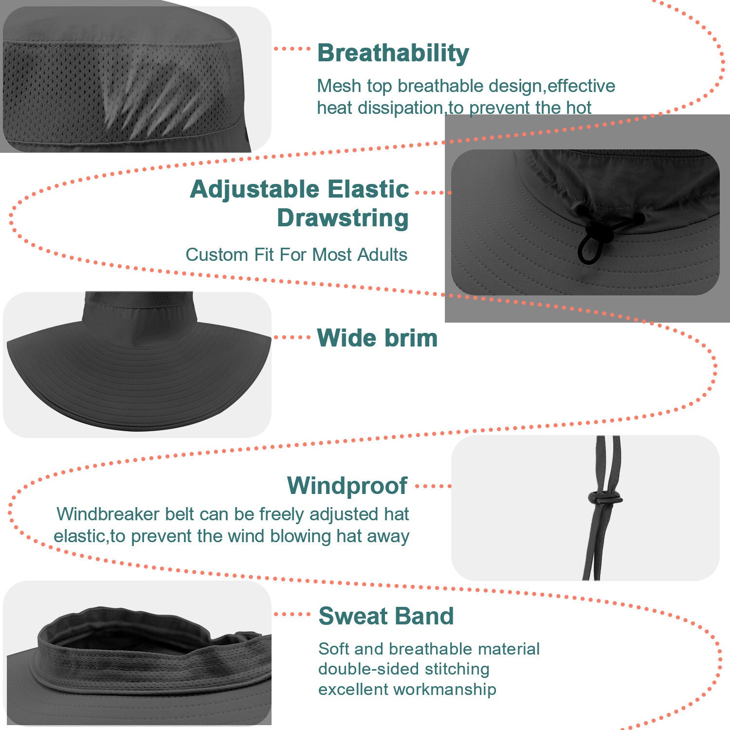 SunGuard Explorer - Wide Brim Fishing Hat