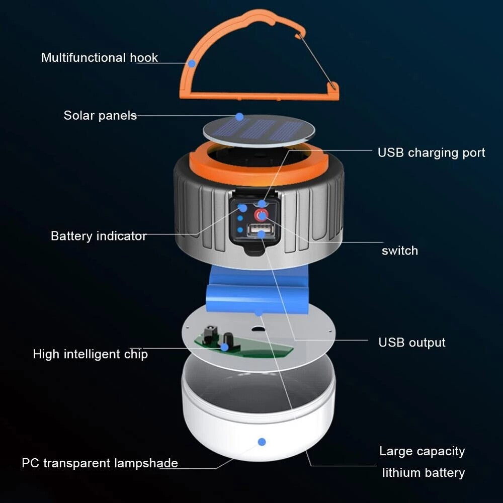 BrightPath - Portable Outdoor LED Lantern
