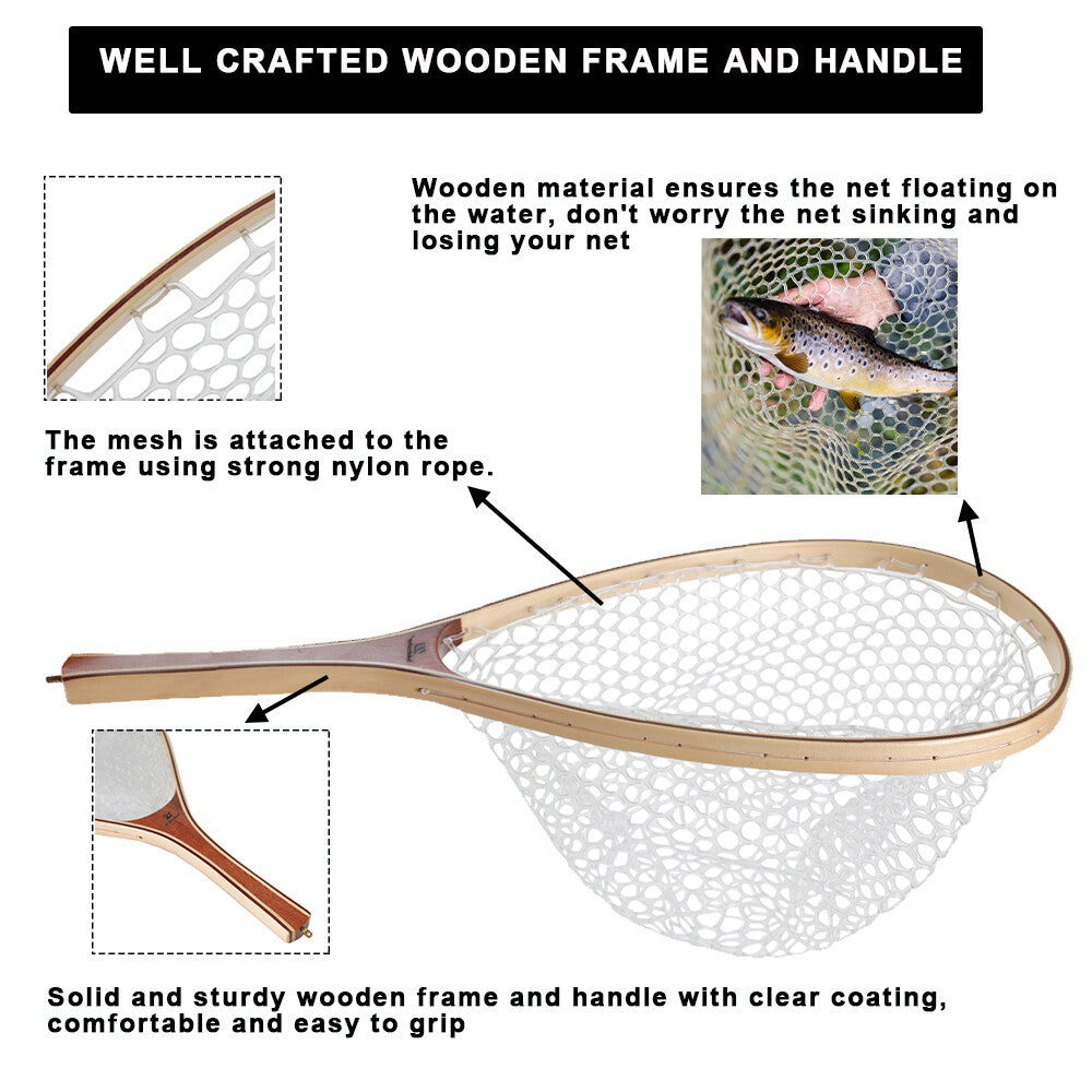 ClearCatch - Fly Fishing Landing Net