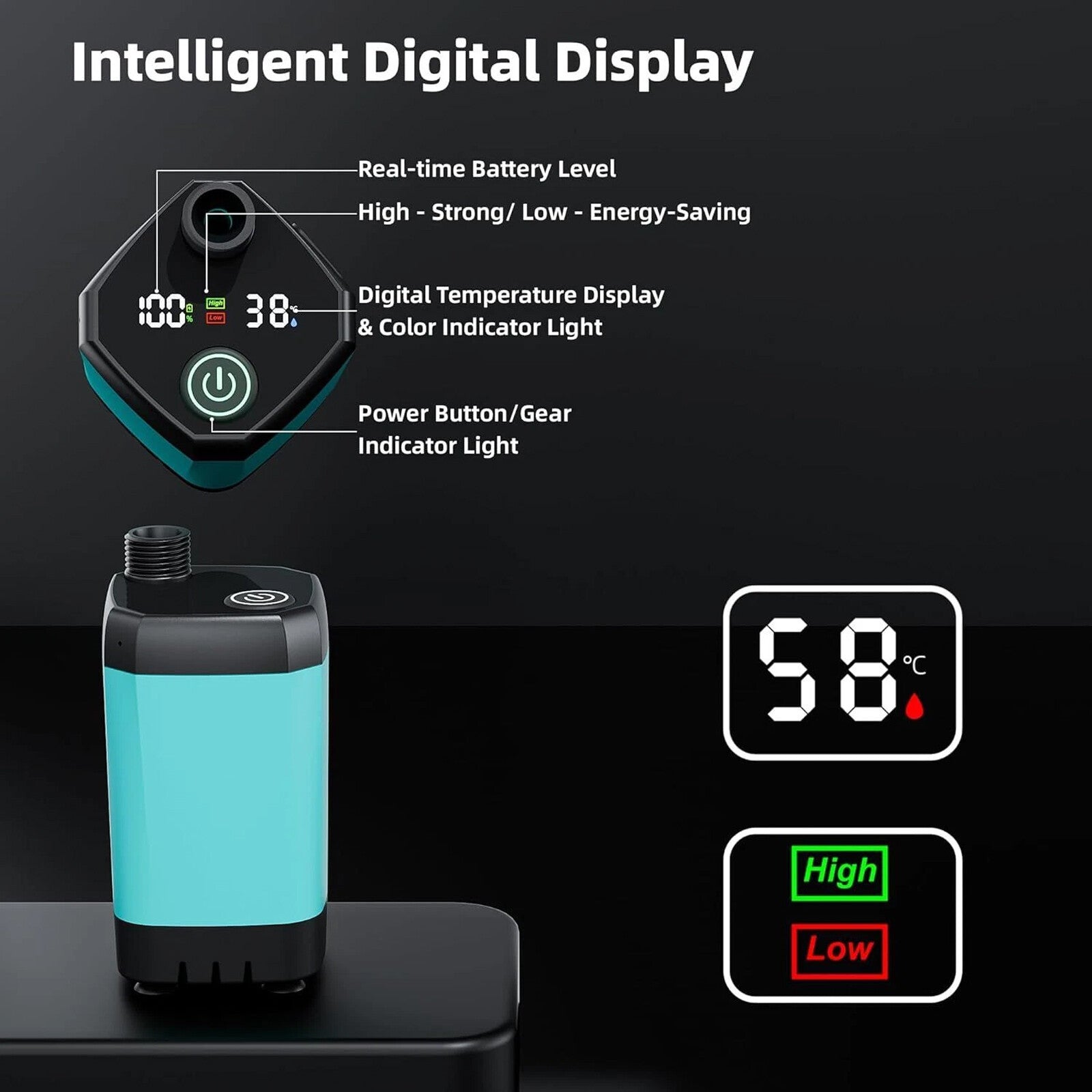 EcoSplash - Portable Camping Shower