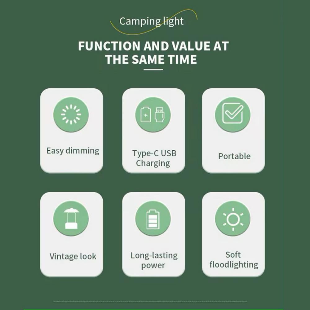 Firefly - Solar Camping Lantern