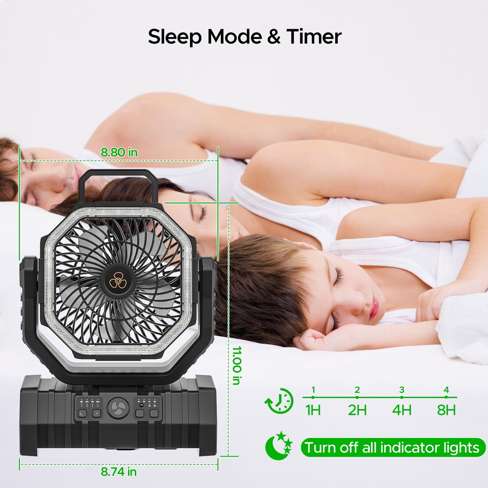 WindTrail 20000 - Portable Battery Powered Fan