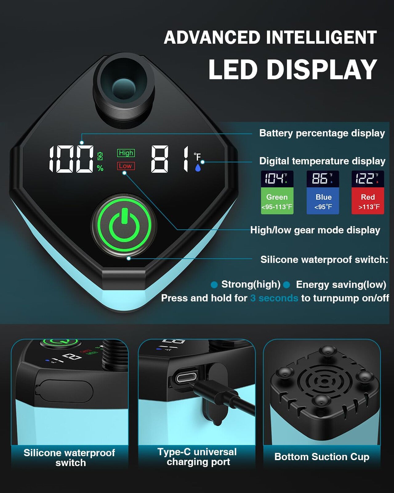 EcoSplash - Portable Camping Shower