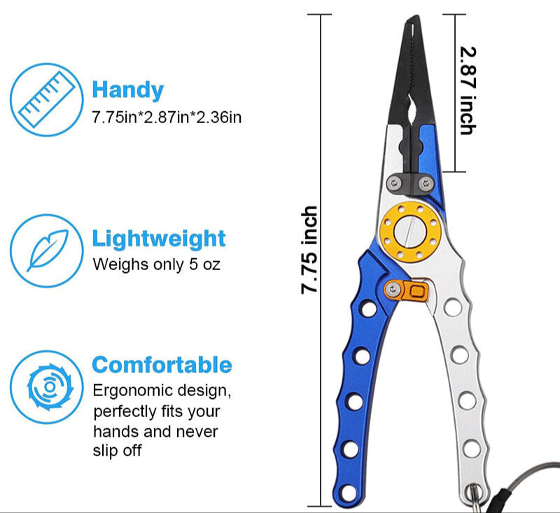 ReelMate - Aluminum Fishing Pliers