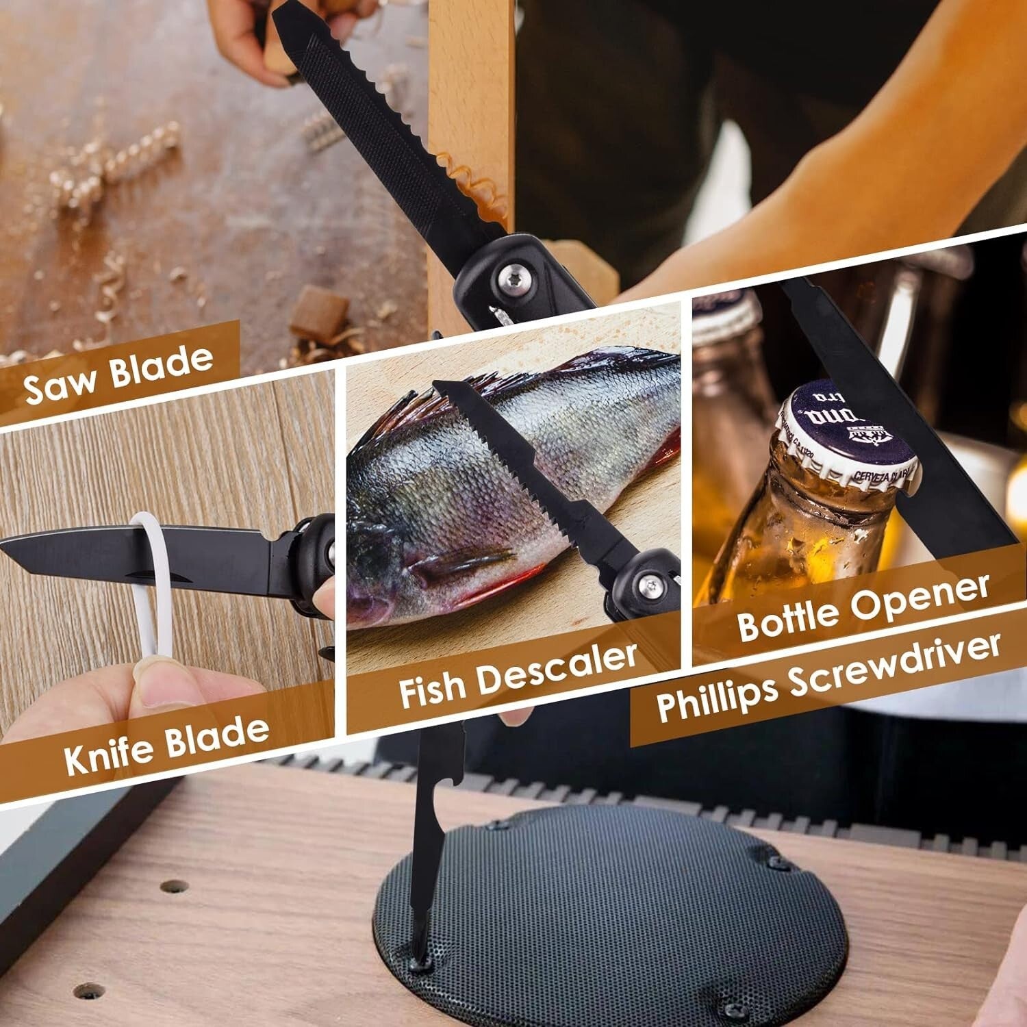 TitanTrail Gear - Camping Multitool Hammer